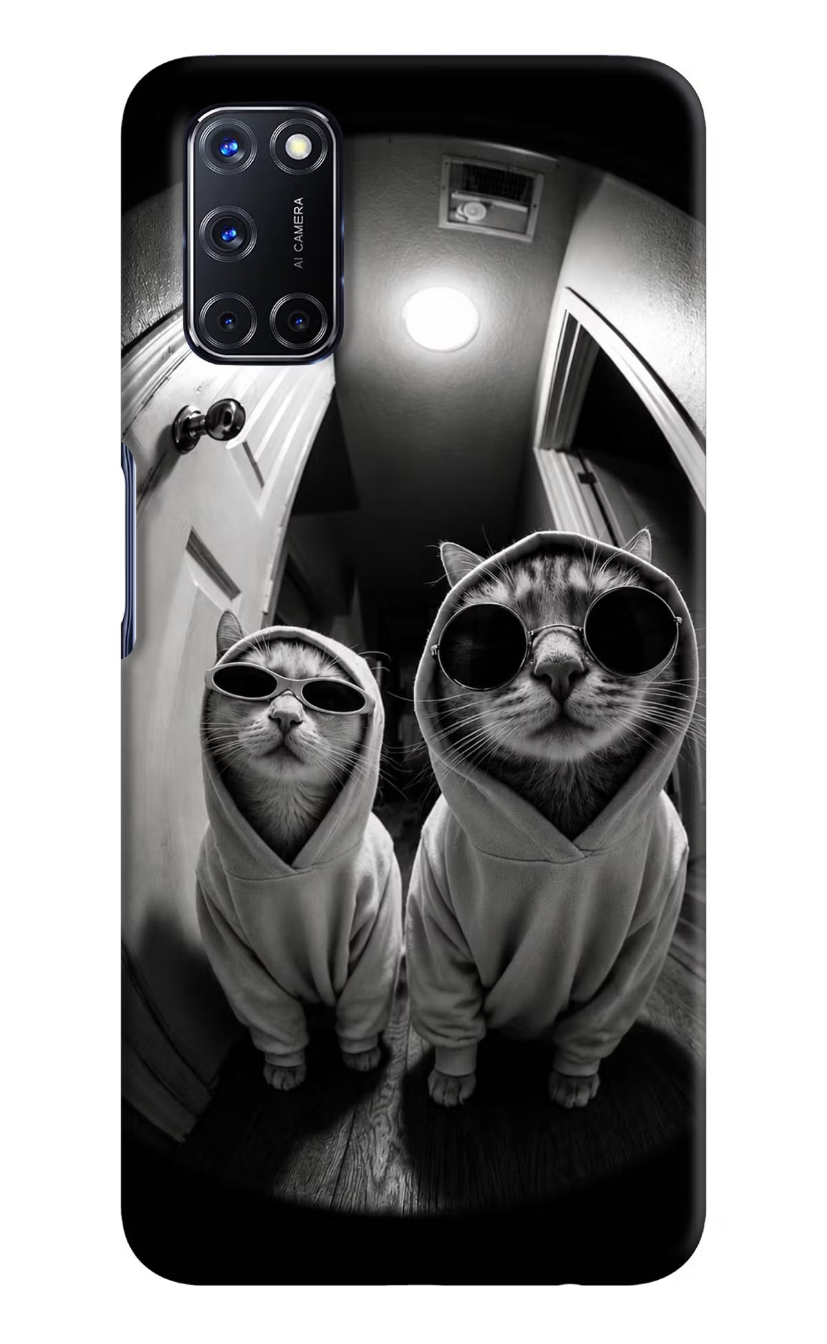 Hood Cats Oppo A52 Back Cover