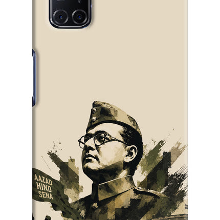 Netaji Rising Oppo A52 Hard Case Back Cover by Casekaro
