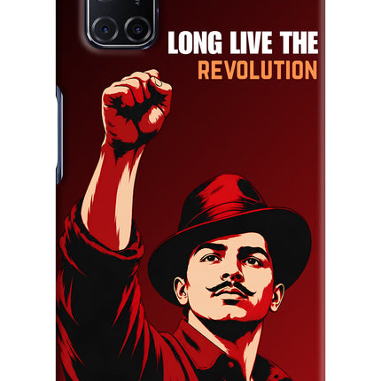 Bhagat Singh Revolution Oppo A52 Hard Case Back Cover by Casekaro