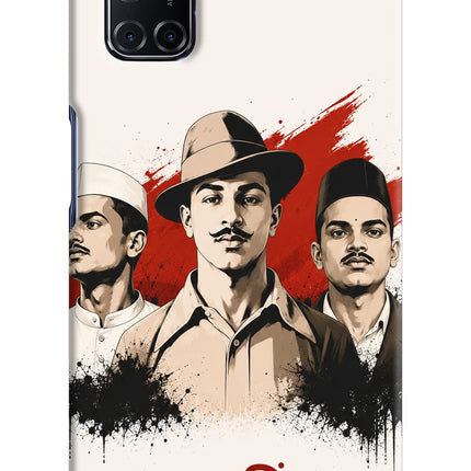 Bhagat Singh Trio Oppo A52 Hard Case Back Cover by Casekaro