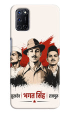 Bhagat Singh Trio Oppo A52 Hard Case Back Cover by Casekaro