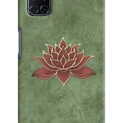 Lotus Grace Oppo A52 Hard Case Back Cover by Casekaro