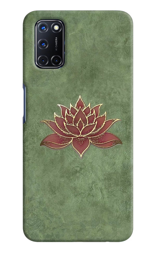 Lotus Grace Oppo A52 Hard Case Back Cover by Casekaro