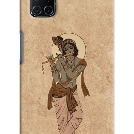 Krishna Oppo A52 Hard Case Back Cover by Casekaro