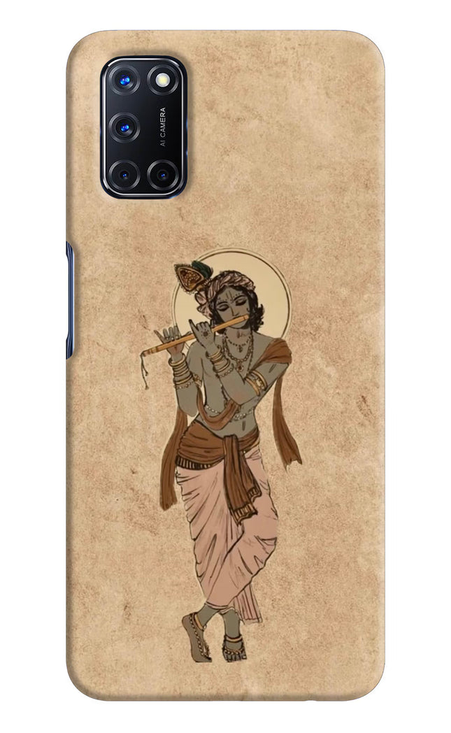 Krishna Oppo A52 Hard Case Back Cover by Casekaro