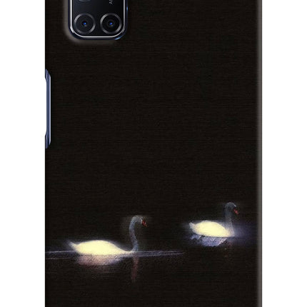Silent Swans Oppo A52 Hard Case Back Cover by Casekaro