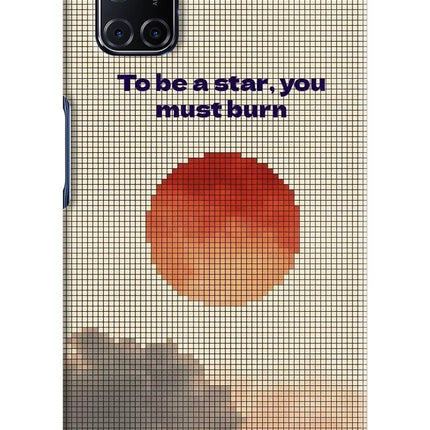 Pixel Sun Oppo A52 Hard Case Back Cover by Casekaro