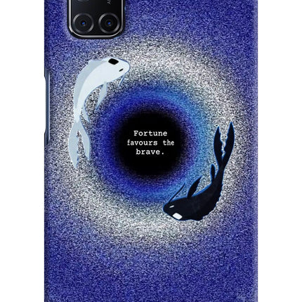 Dark Koi Oppo A52 Hard Case Back Cover by Casekaro