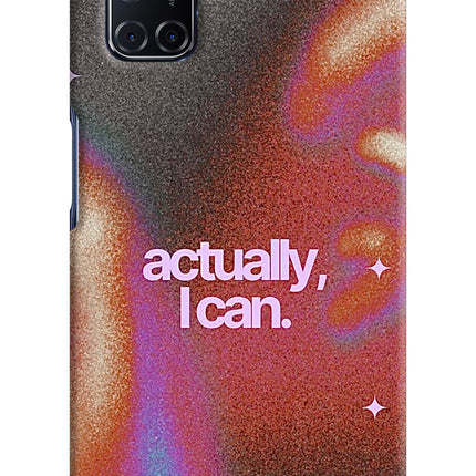 Pink Aura Oppo A52 Hard Case Back Cover by Casekaro