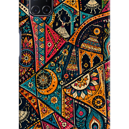 Folk Print Oppo A52 Back Cover