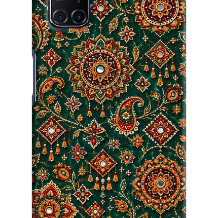Green Pataka Oppo A52 Back Cover