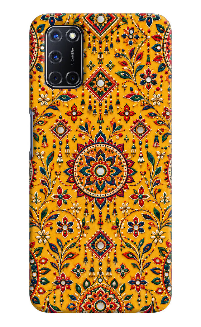 Sunlit Aura Oppo A52 Hard Case Back Cover by Casekaro