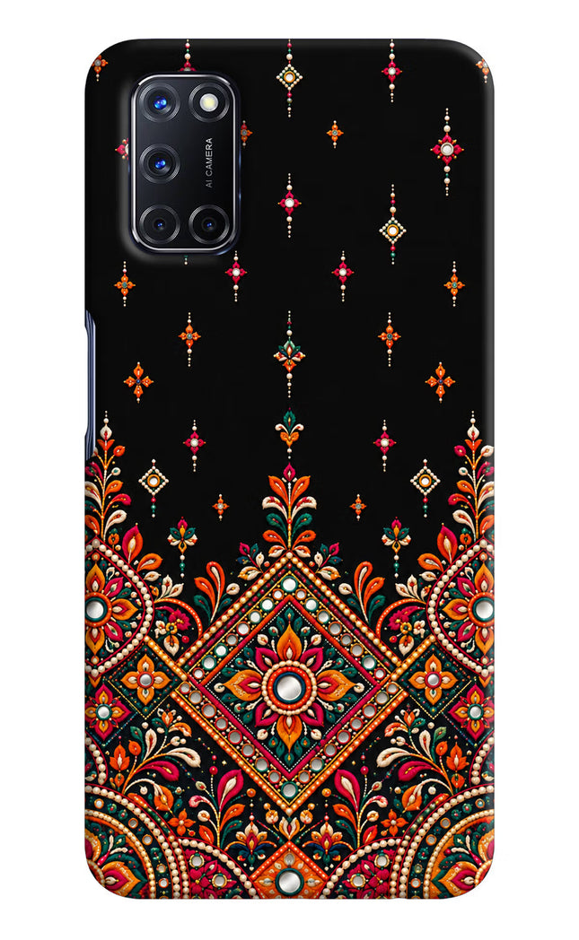 Noir Mehfil Oppo A52 Hard Case Back Cover by Casekaro