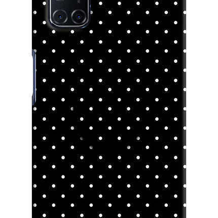 White Dots Oppo A52 Pop Case by Casekaro