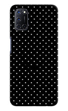 White Dots Oppo A52 Pop Case by Casekaro