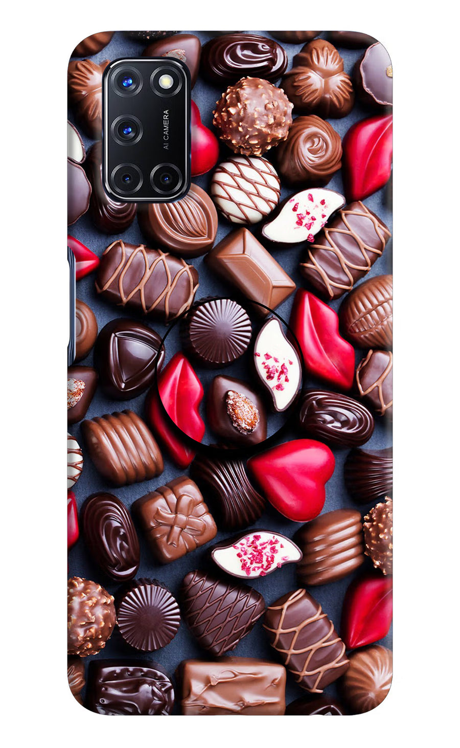 Chocolates Oppo A52 Pop Case, Hard case