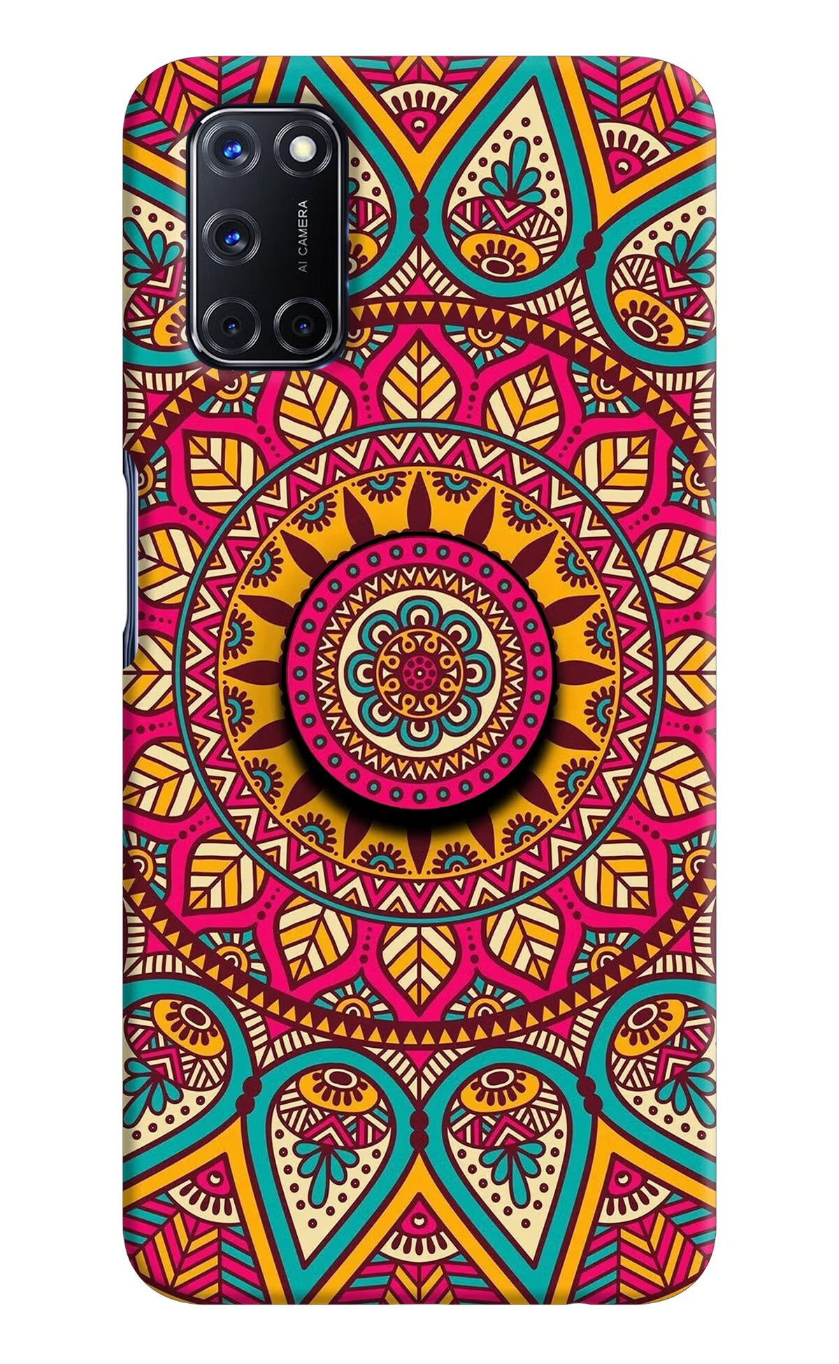 Mandala Oppo A52 Pop Case by Casekaro