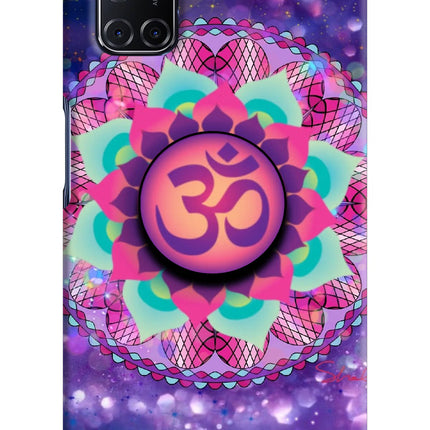 Om Purple Oppo A52 Pop Case by Casekaro