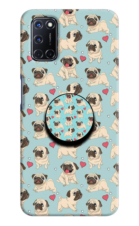 Pug Dog Oppo A52 Pop Case by Casekaro
