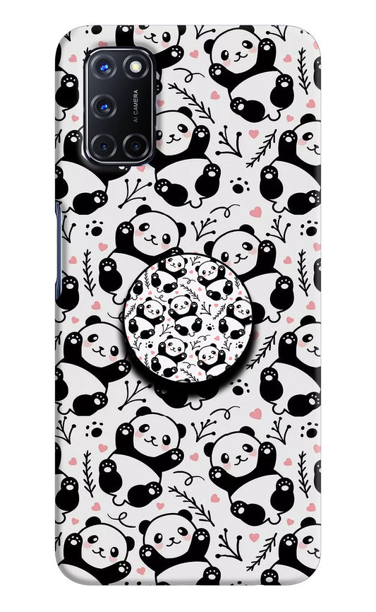 Cute Panda Oppo A52 Pop Case by Casekaro