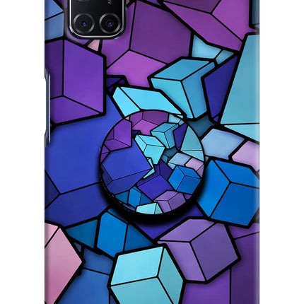 Cubic Abstract Oppo A52 Pop Case by Casekaro