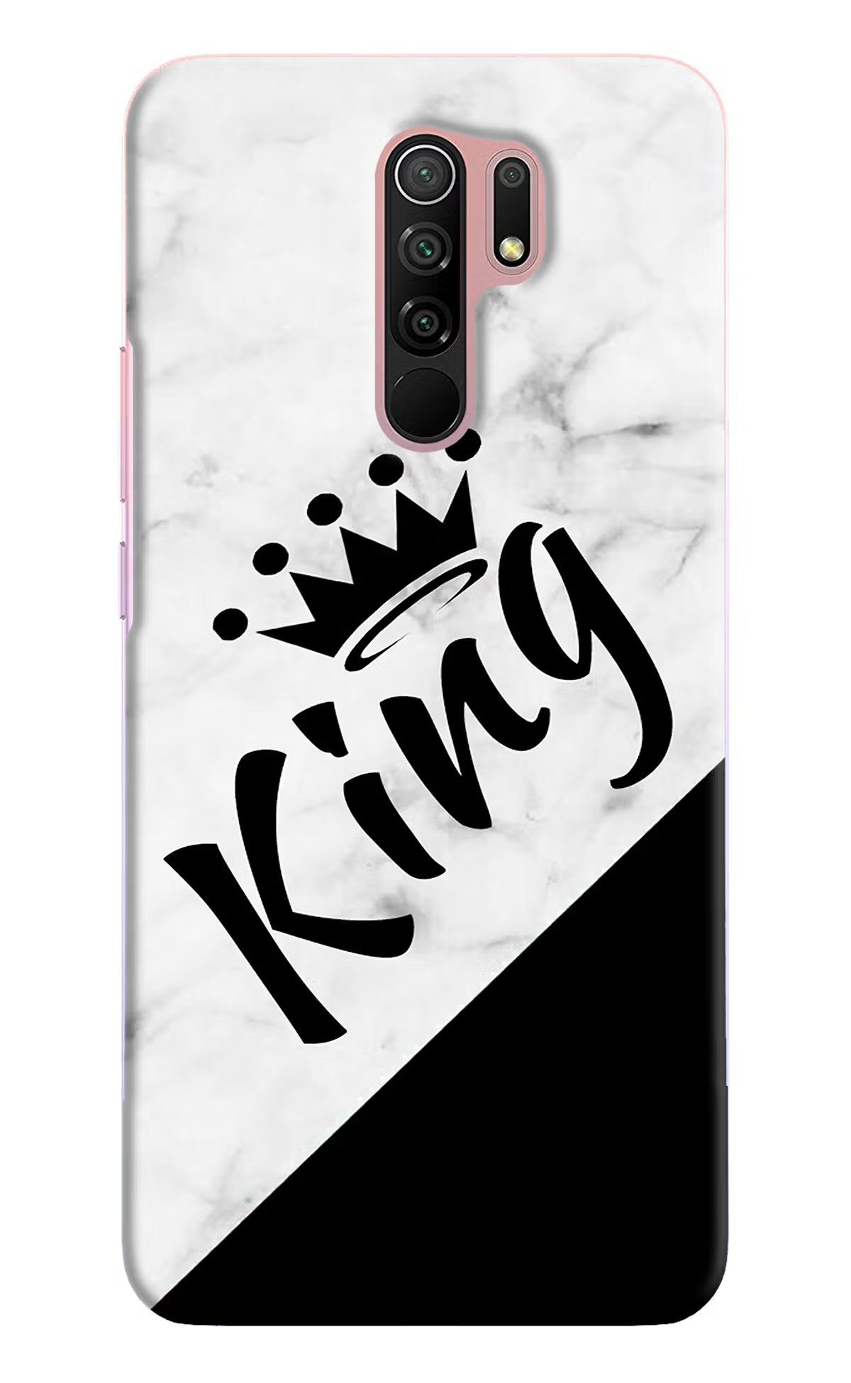 King Redmi 9 Prime/Poco M2/M2 reloaded Hard Case Back Cover by Casekaro