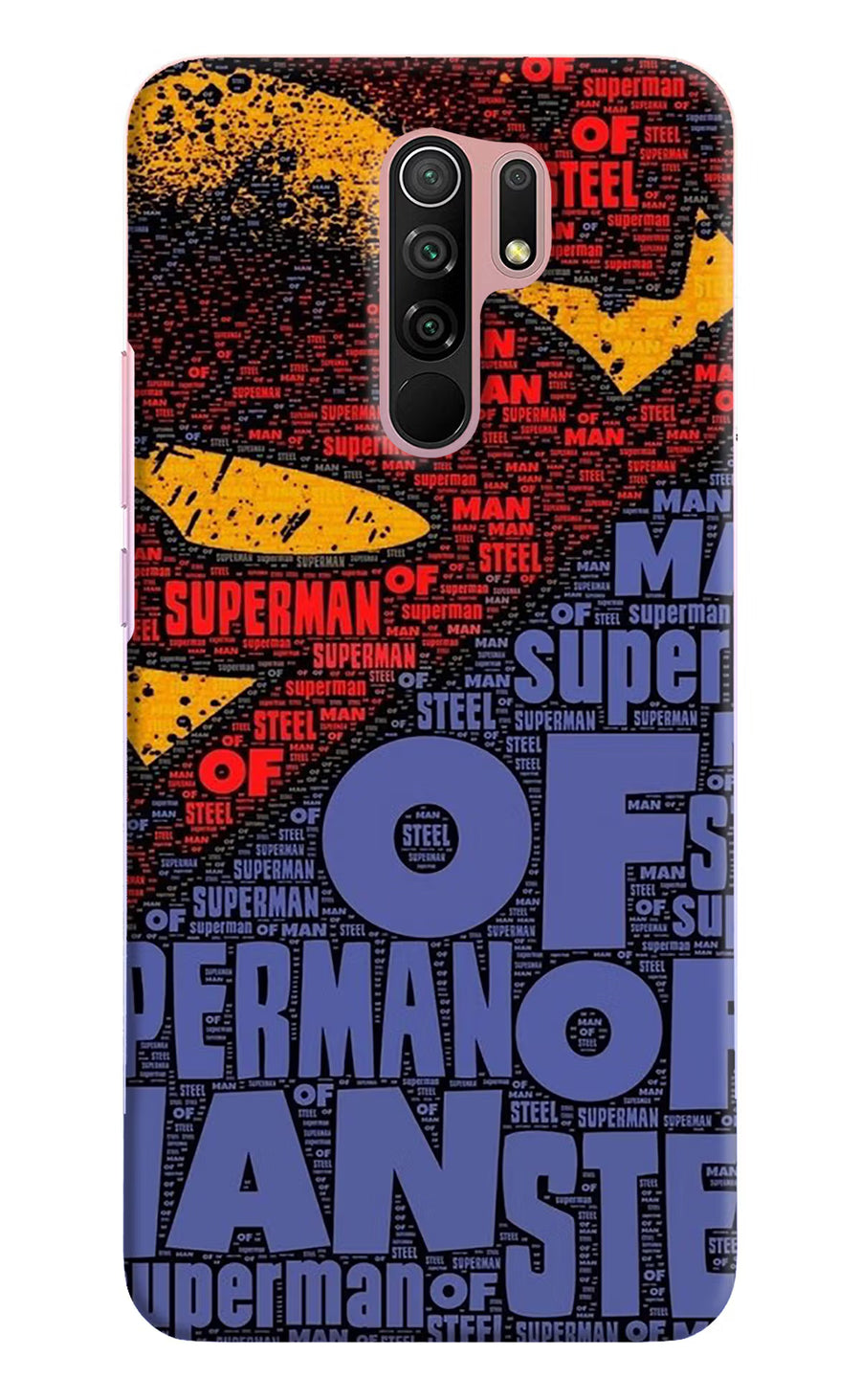 Superman Redmi 9 Prime/Poco M2/M2 reloaded Back Cover, Hard case