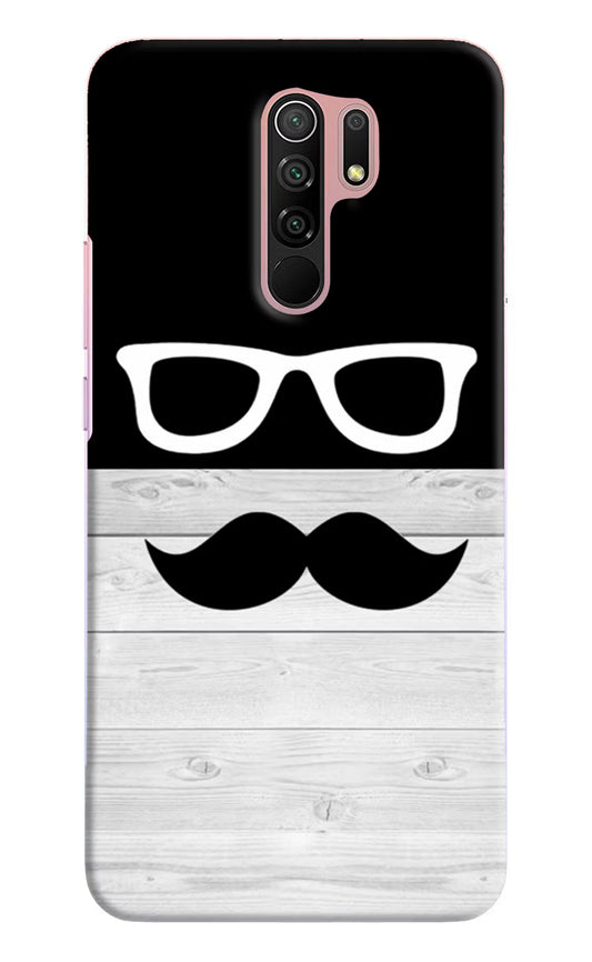 Mustache Redmi 9 Prime/Poco M2/M2 reloaded Hard Case Back Cover by Casekaro
