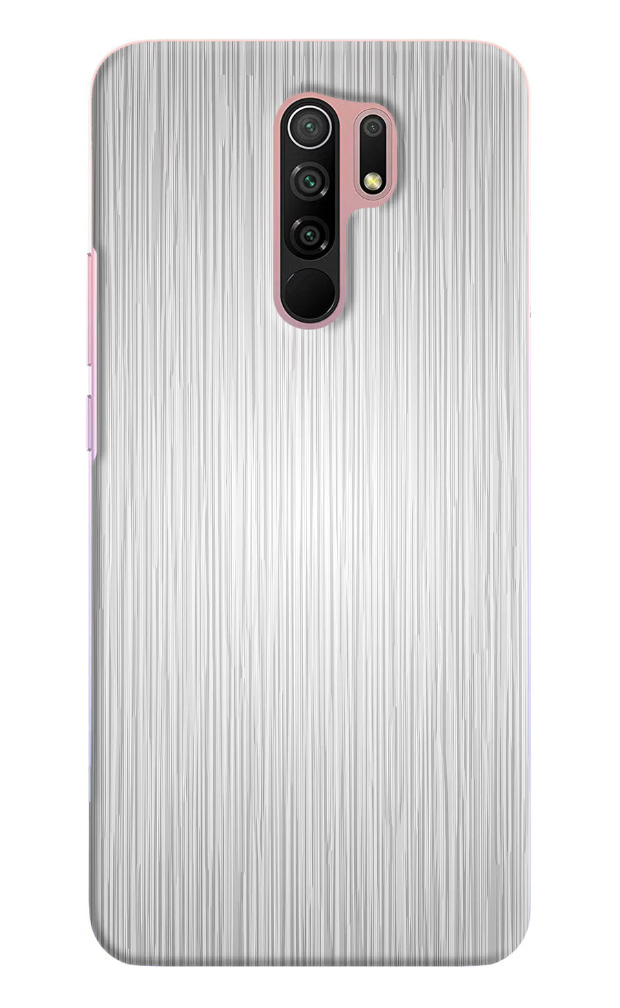 Wooden Grey Texture Redmi 9 Prime/Poco M2/M2 reloaded Back Cover, Hard case