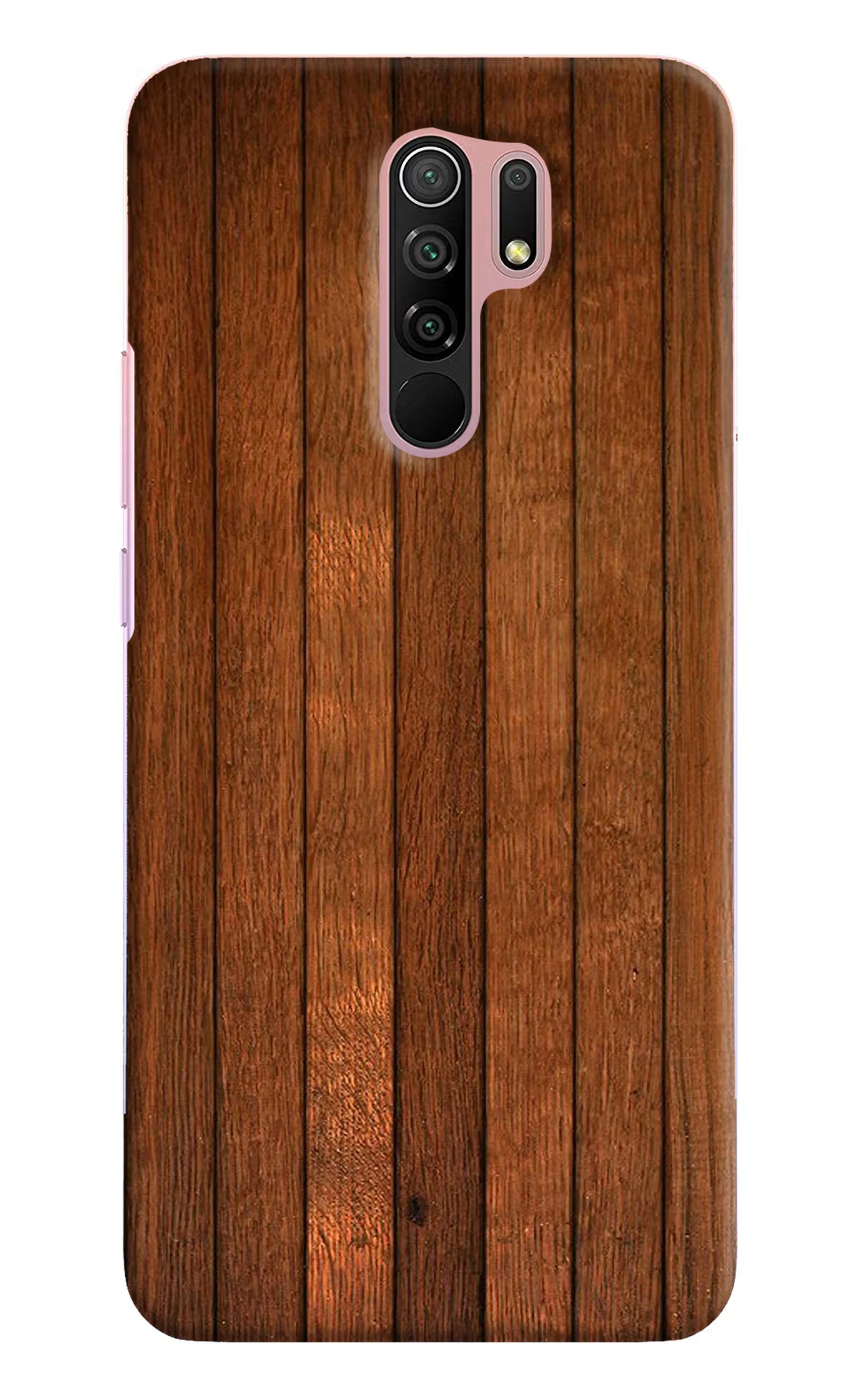 Wooden Artwork Bands Redmi 9 Prime/Poco M2/M2 reloaded Hard Case Back Cover by Casekaro