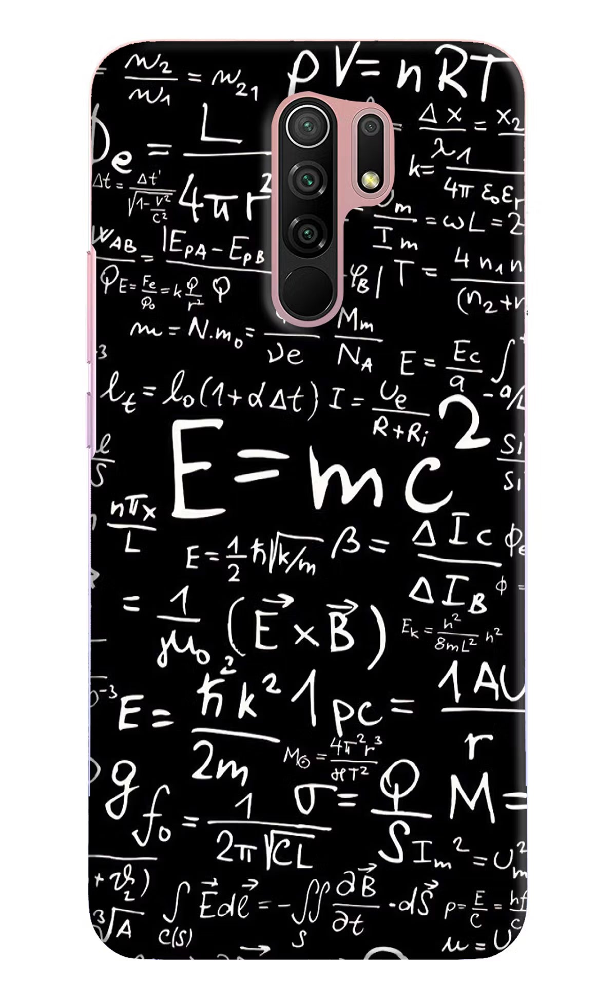 Physics Formula Redmi 9 Prime/Poco M2/M2 reloaded Hard Case Back Cover by Casekaro