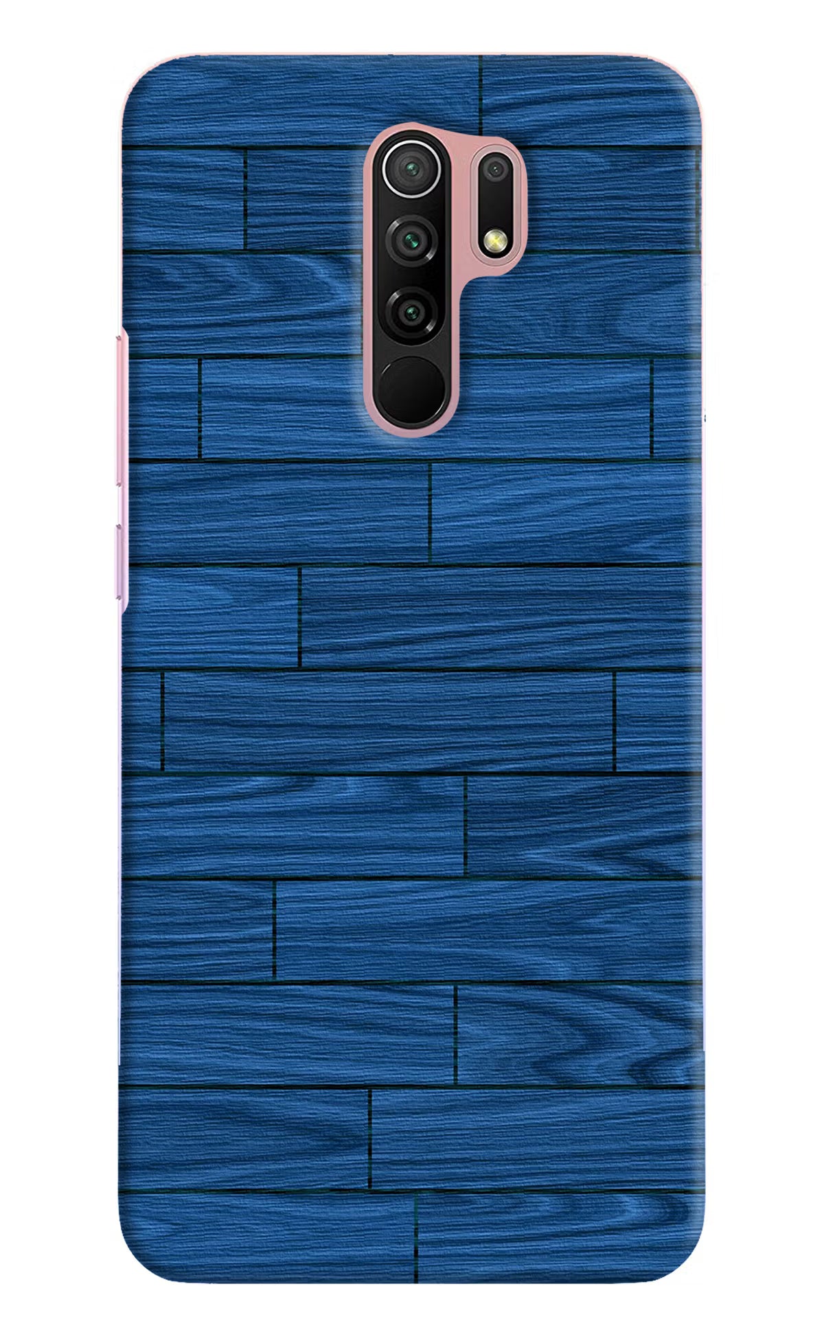 Wooden Texture Redmi 9 Prime/Poco M2/M2 reloaded Hard Case Back Cover by Casekaro