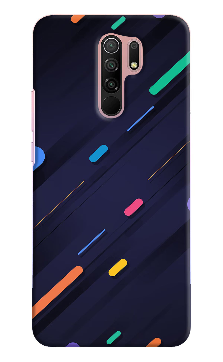 Abstract Design Redmi 9 Prime/Poco M2/M2 reloaded Back Cover, Hard case
