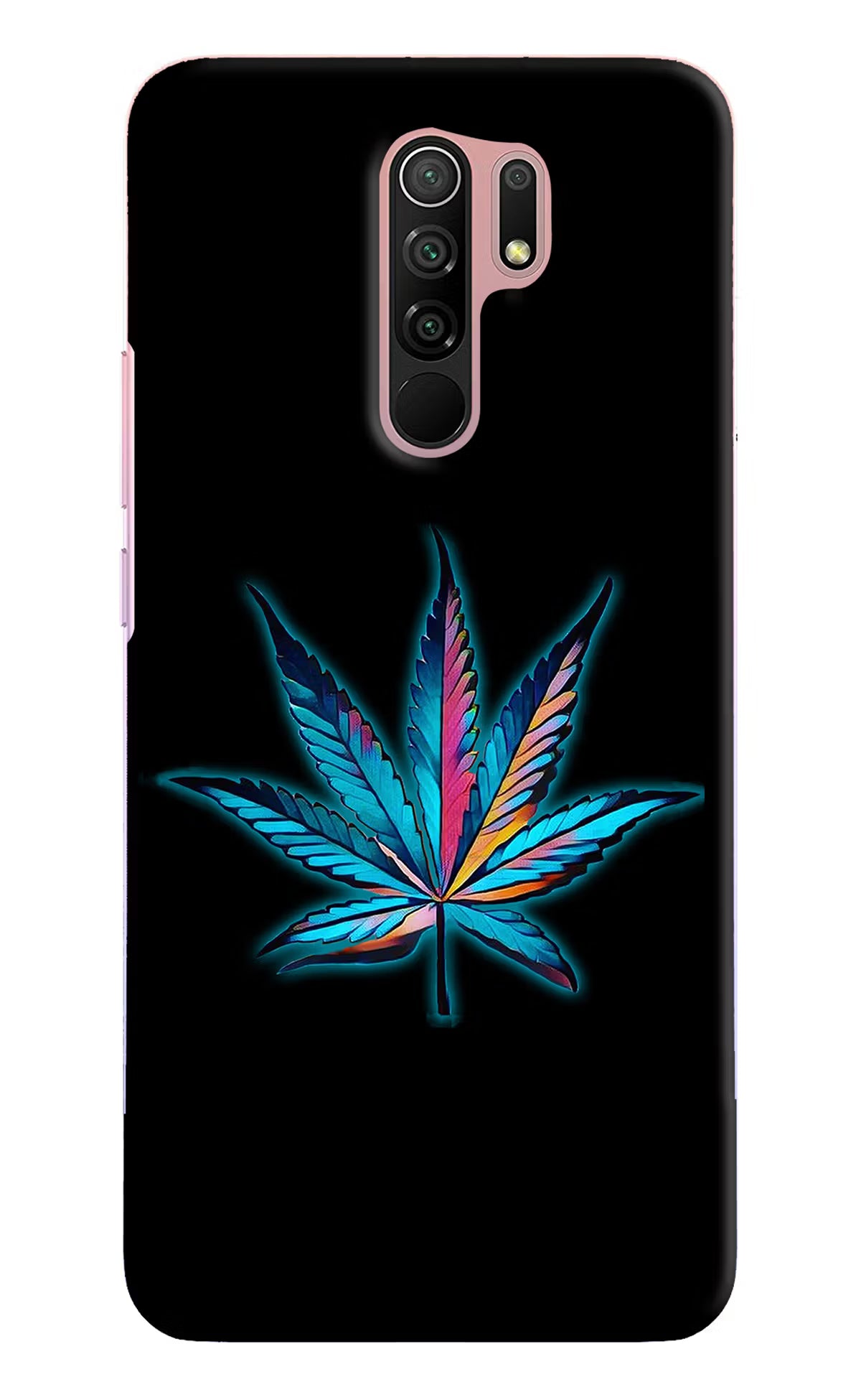 Weed Redmi 9 Prime/Poco M2/M2 reloaded Hard Case Back Cover by Casekaro