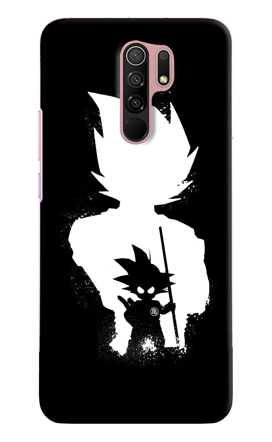 Goku Shadow Redmi 9 Prime/Poco M2/M2 reloaded Back Cover, Hard case