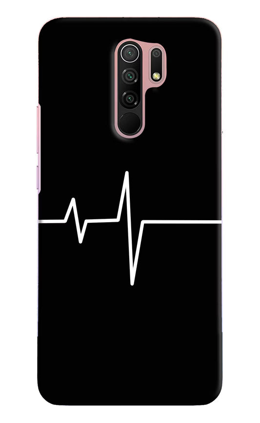 Heart Beats Redmi 9 Prime/Poco M2/M2 reloaded Hard Case Back Cover by Casekaro