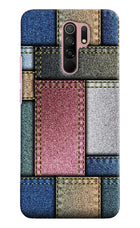 Multicolor Jeans Redmi 9 Prime/Poco M2/M2 reloaded Hard Case Back Cover by Casekaro