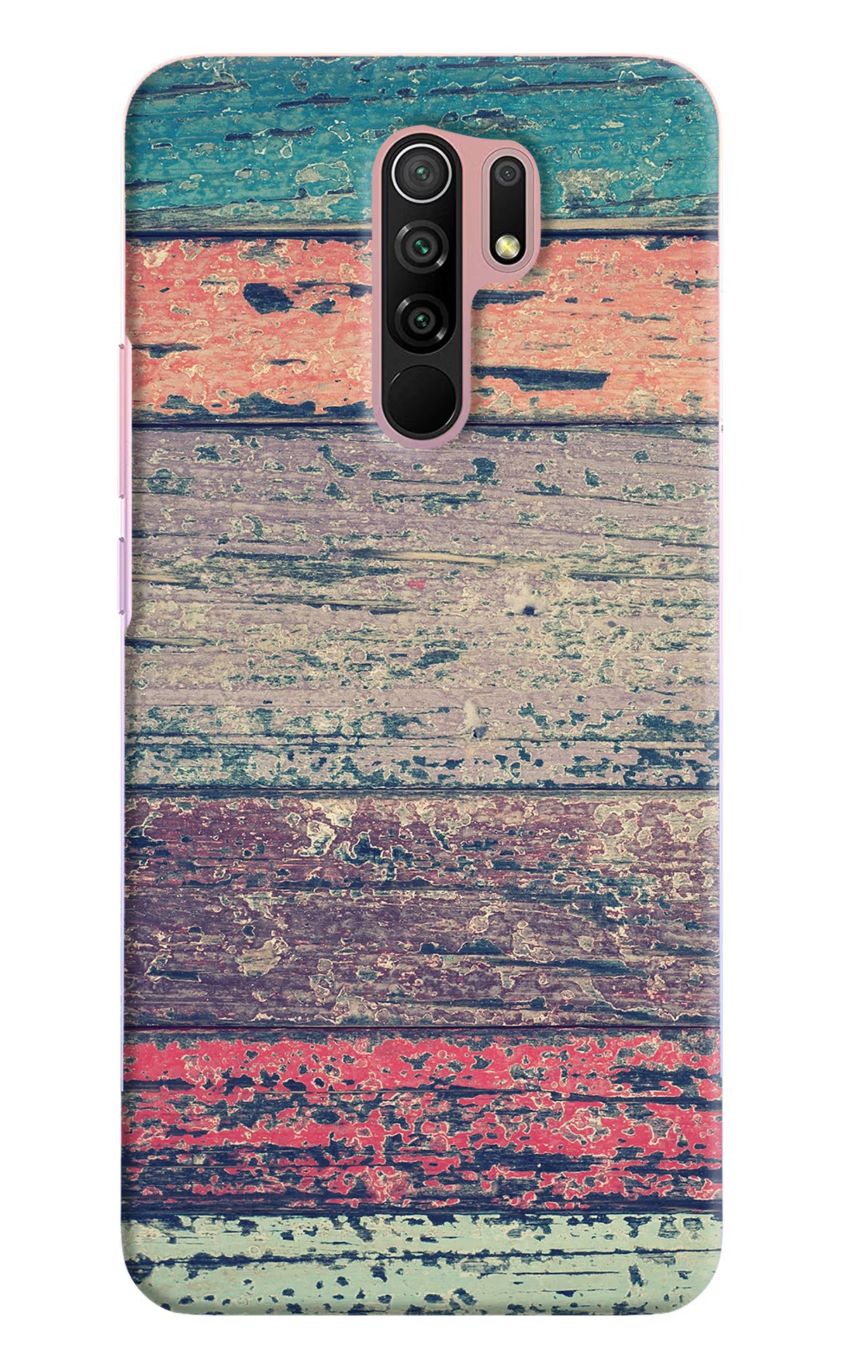 Colourful Wall Redmi 9 Prime/Poco M2/M2 reloaded Hard Case Back Cover by Casekaro