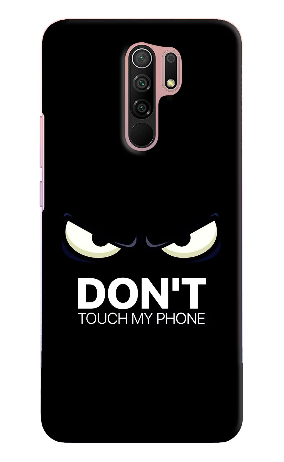 Don'T Touch My Phone Redmi 9 Prime/Poco M2/M2 reloaded Hard Case Back Cover by Casekaro