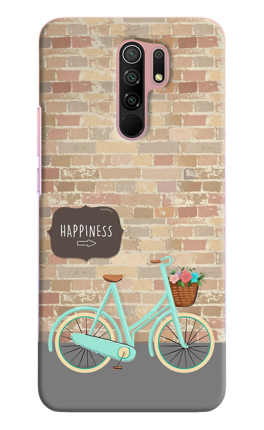 Happiness Artwork Redmi 9 Prime/Poco M2/M2 reloaded Hard Case Back Cover by Casekaro