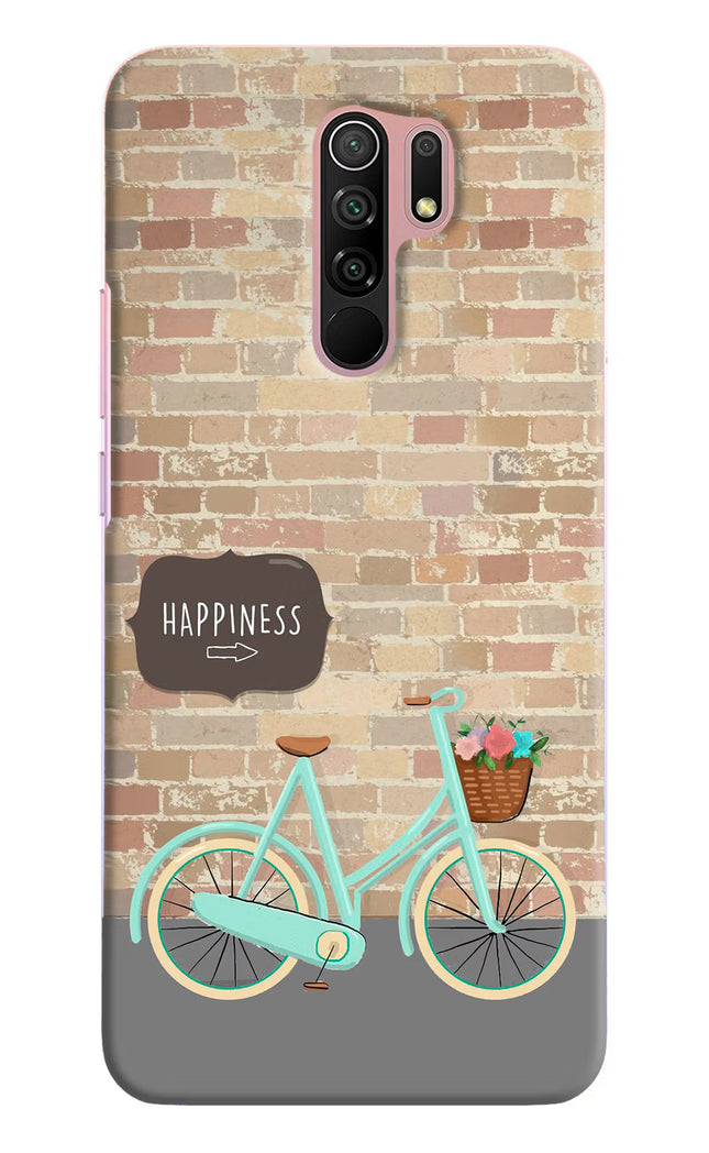 Happiness Artwork Redmi 9 Prime/Poco M2/M2 reloaded Hard Case Back Cover by Casekaro