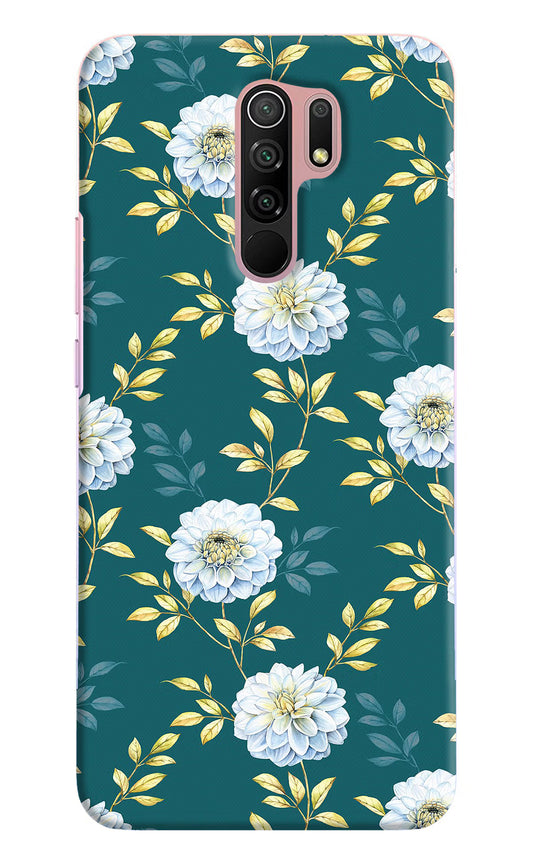 Flowers Redmi 9 Prime/Poco M2/M2 reloaded Hard Case Back Cover by Casekaro