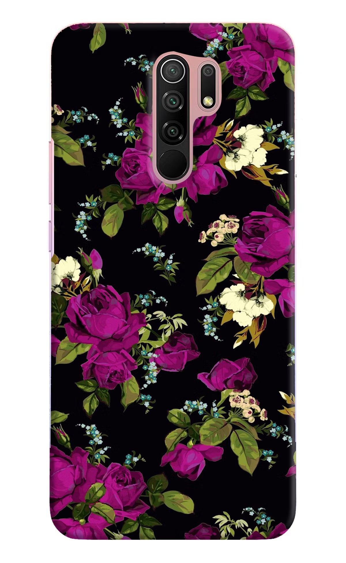 Flowers Redmi 9 Prime/Poco M2/M2 reloaded Hard Case Back Cover by Casekaro