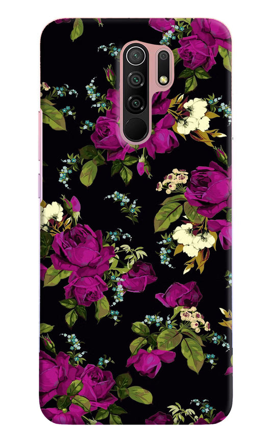 Flowers Redmi 9 Prime/Poco M2/M2 reloaded Hard Case Back Cover by Casekaro