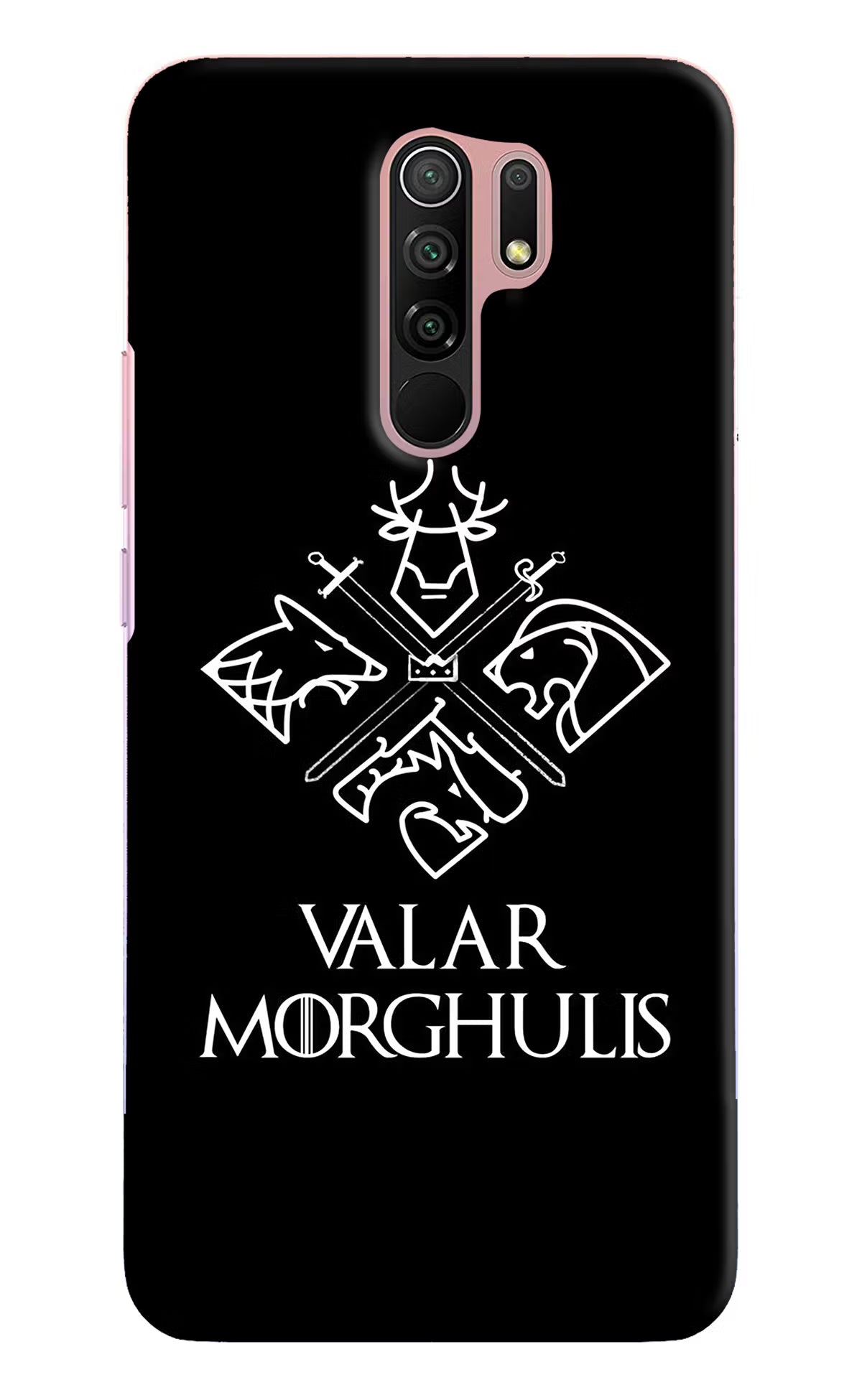 Valar Morghulis | Game Of Thrones Redmi 9 Prime/Poco M2/M2 reloaded Hard Case Back Cover by Casekaro