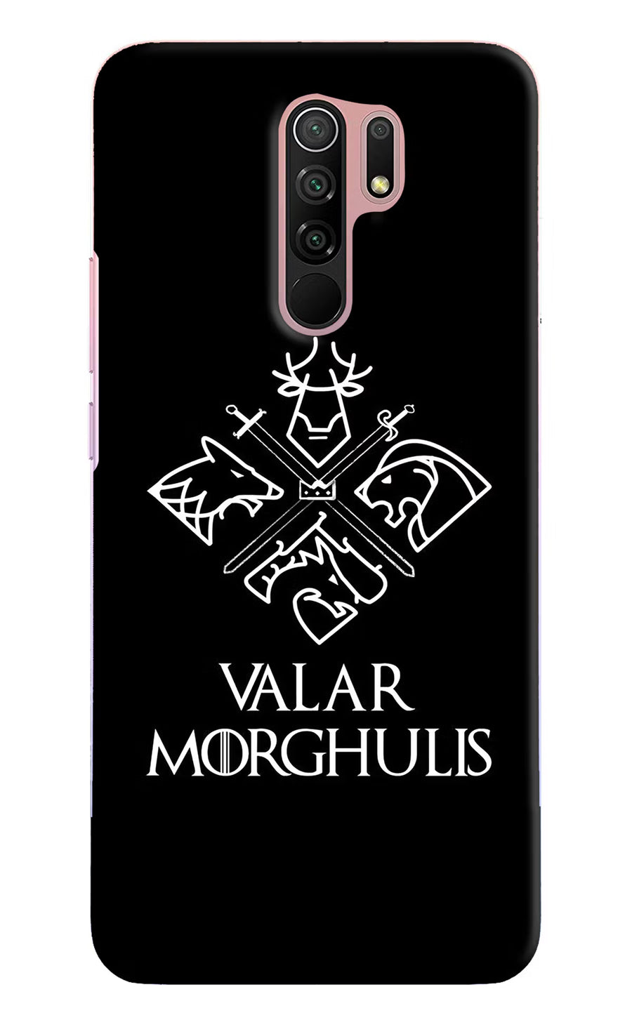 Valar Morghulis | Game Of Thrones Redmi 9 Prime/Poco M2/M2 reloaded Back Cover, Hard case