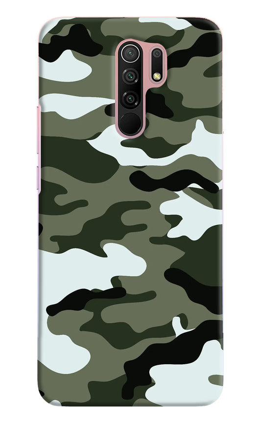 Camouflage Redmi 9 Prime/Poco M2/M2 reloaded Hard Case Back Cover by Casekaro