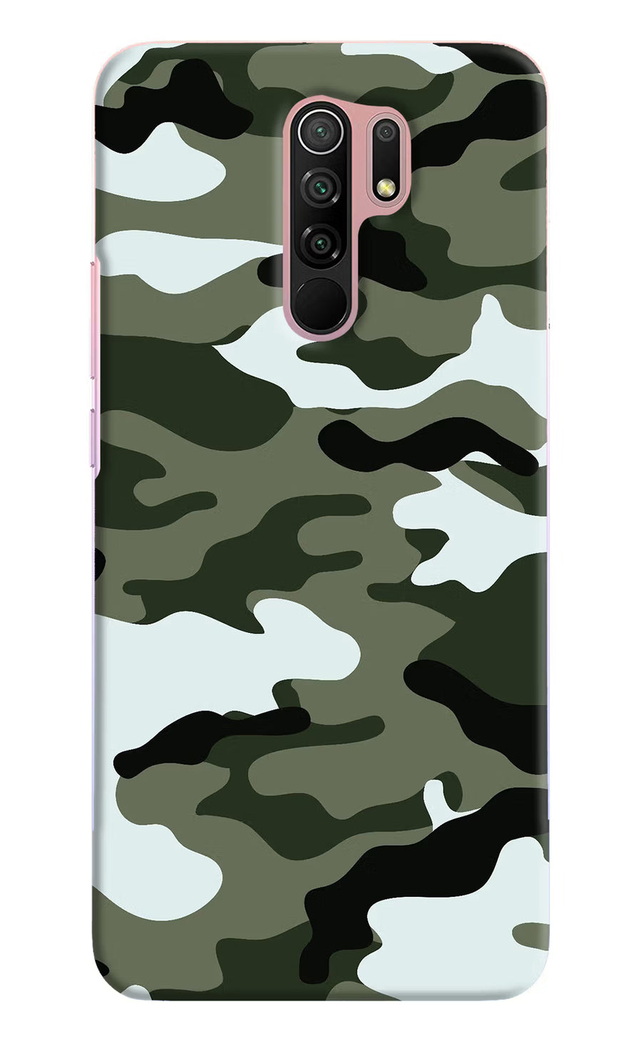 Camouflage Redmi 9 Prime/Poco M2/M2 reloaded Back Cover, Hard case