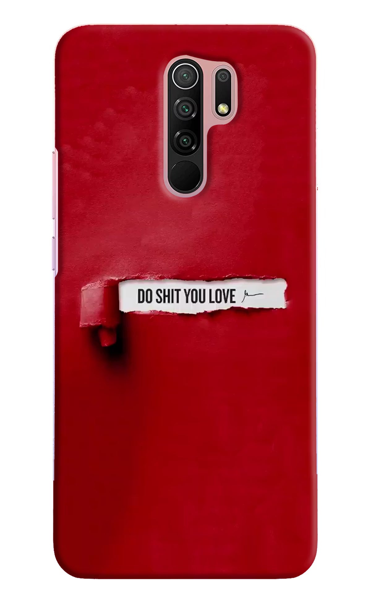 Do Shit You Love Redmi 9 Prime/Poco M2/M2 reloaded Hard Case Back Cover by Casekaro