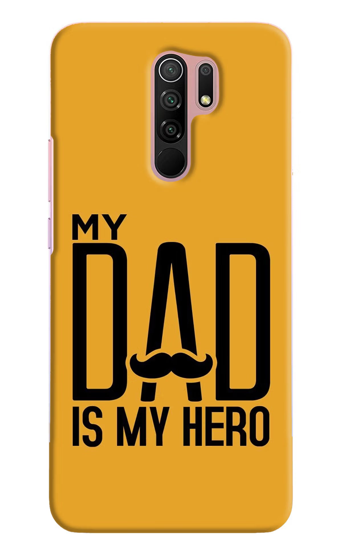 My Dad Is My Hero Redmi 9 Prime/Poco M2/M2 reloaded Hard Case Back Cover by Casekaro